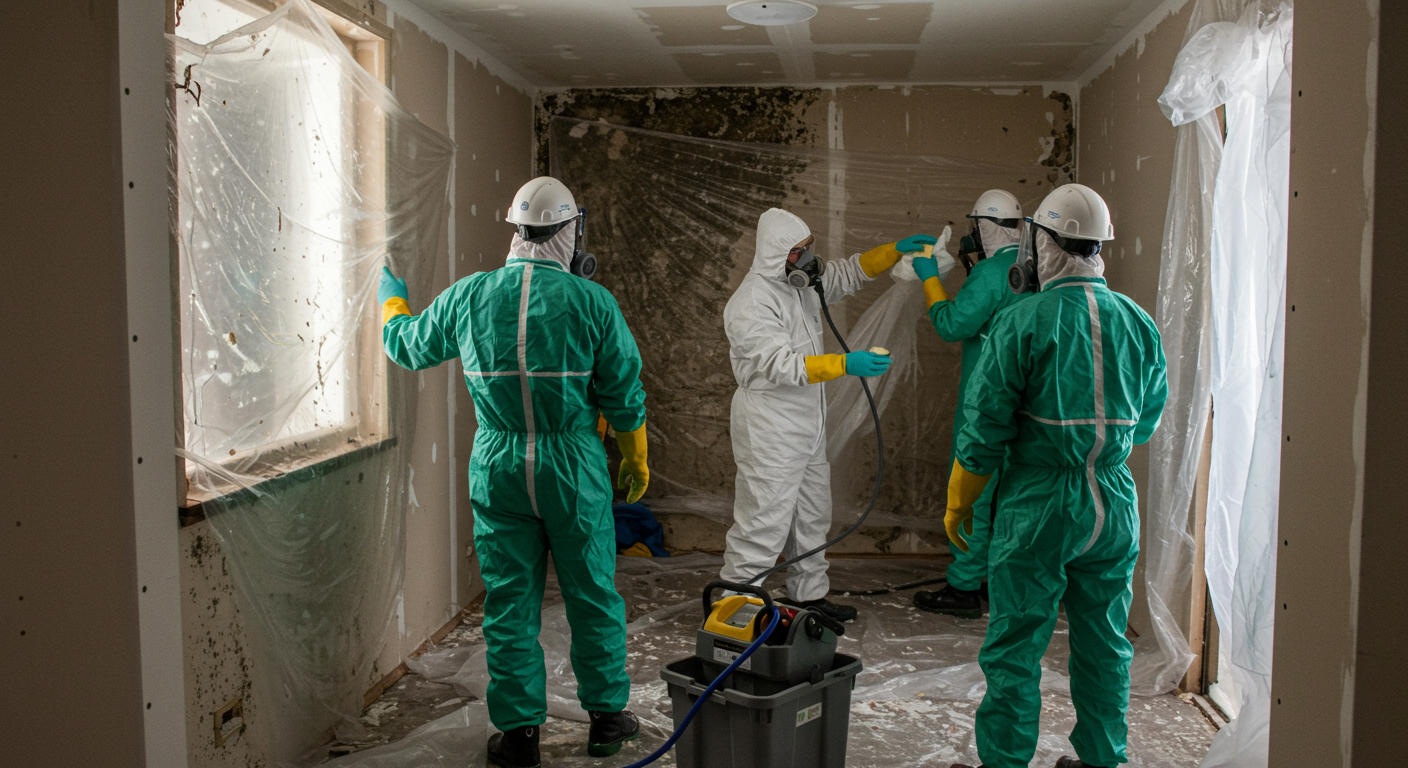 Mold Inspection in Progress
