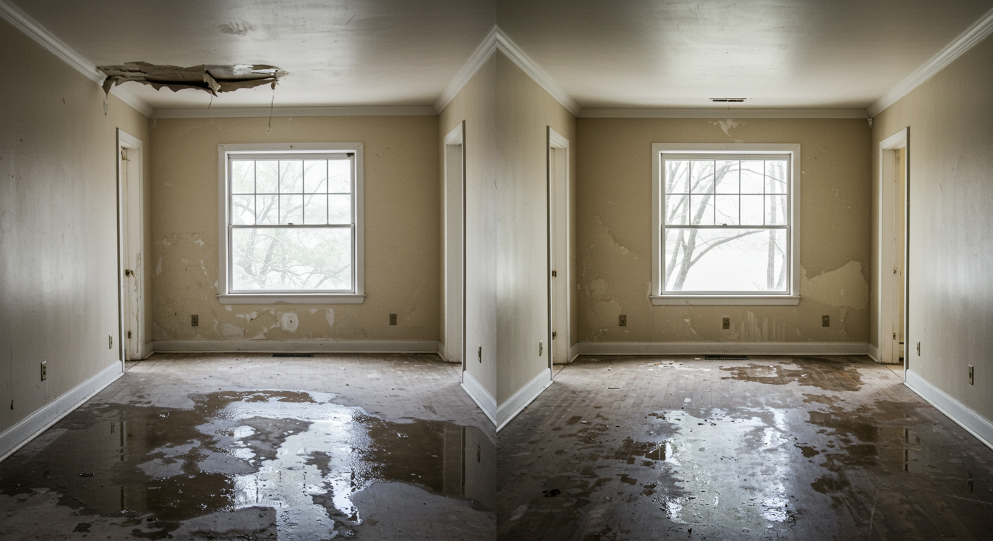 Customer Satisfaction After Water Damage Repair