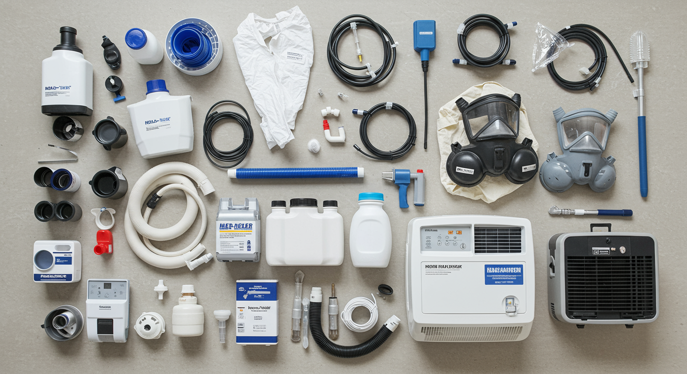 Mold Remediation Tools